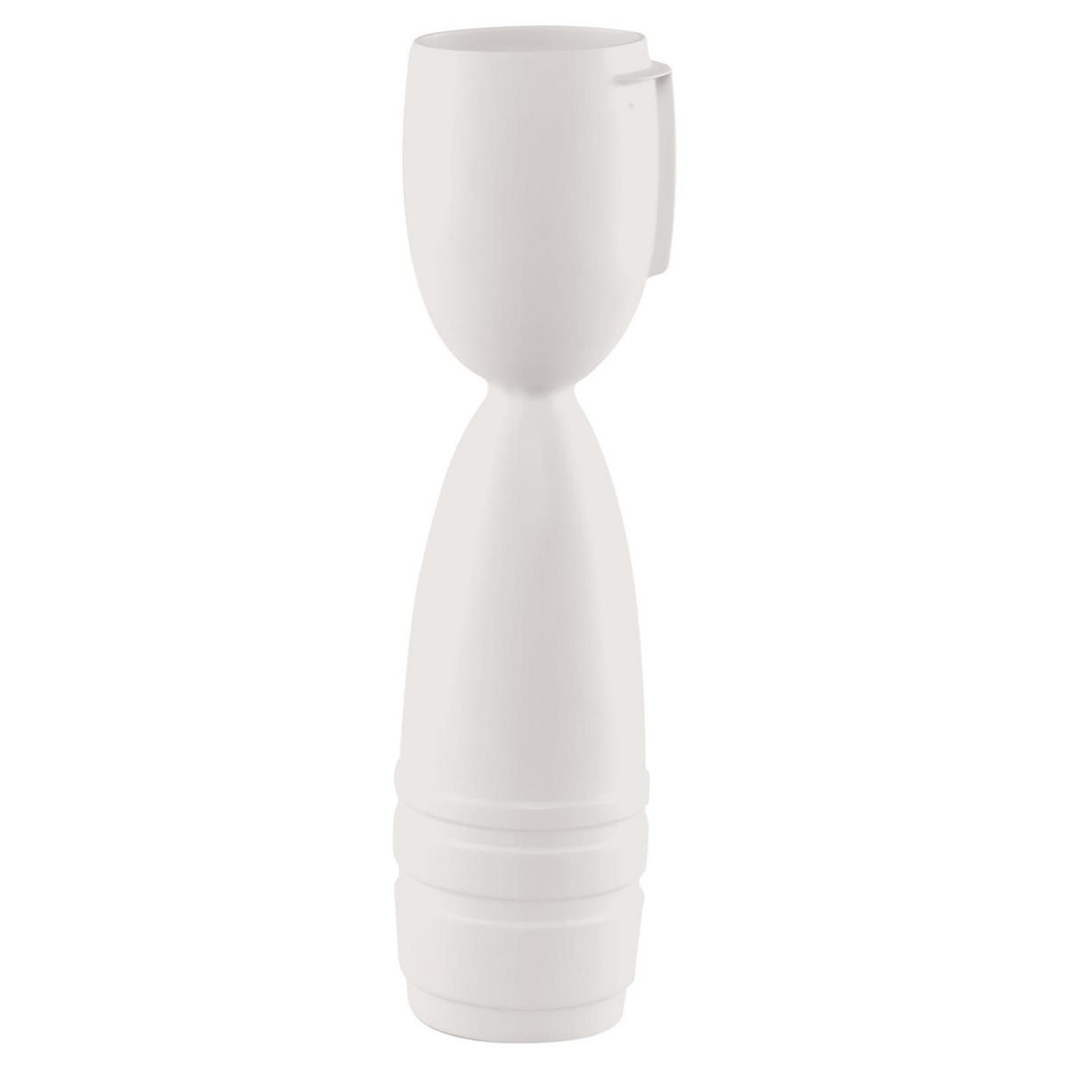 VASE "GÜNTHER" Studio 8 Vultus weiß 41 cm - Weiß, Keramik (41cm) - Goebel