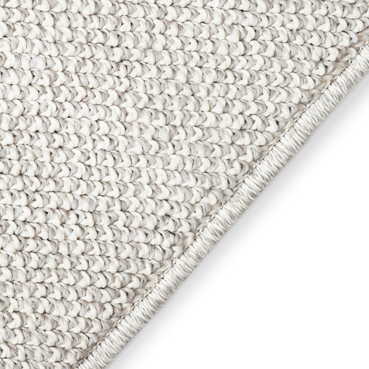 TEPPICH CALMA silber modern 140/200 cm - Silberfarben, Textil (140/200cm) - Tapiso