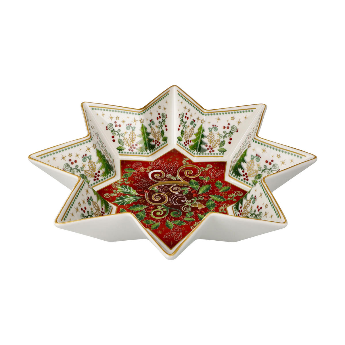 KÜNSTLERSCHALE Palais Royal - Stellar, Porzellan, Bunt, 25 x 25 cm - Multicolor, Keramik (5cm) - Goebel