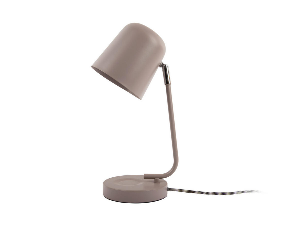 TISCHLAMPE Encantar 15/15/38 cm - Grau, Metall (15/15/38cm) - Leitmotiv