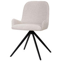 ESSZIMMERSTUHL Leander Beige 58/53.5/83.5cm - Beige, Textil (53.5/83.5/58cm) - PTMD Collection