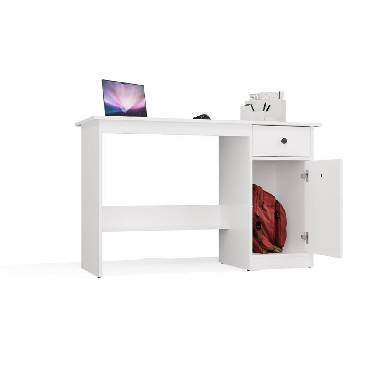 SKRIVBORD Vitt 120/75/45 - Vit, Träbaserade material (90/50/75cm) - RAUMHIRSCH FURNITURE
