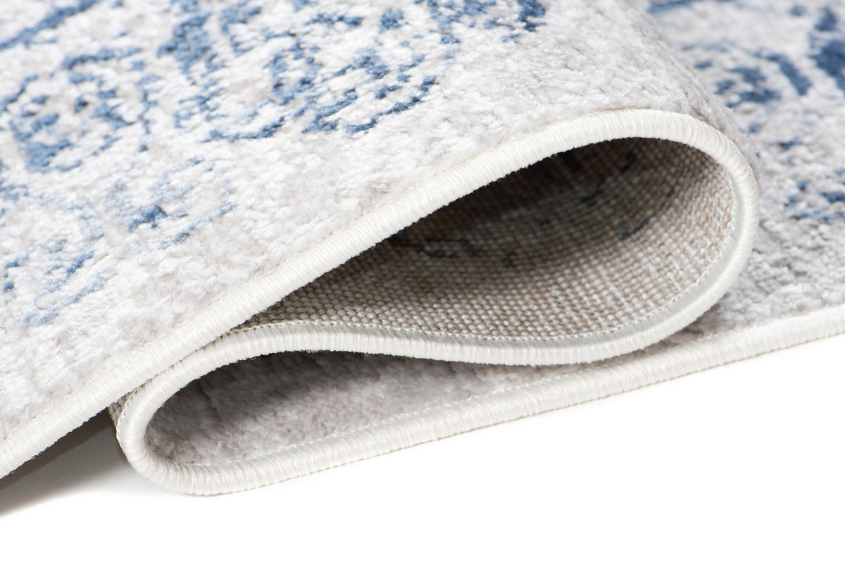 TEPPICH SKY Blau Grau 180/250 cm - Blau, Textil (180/250cm) - Tapiso