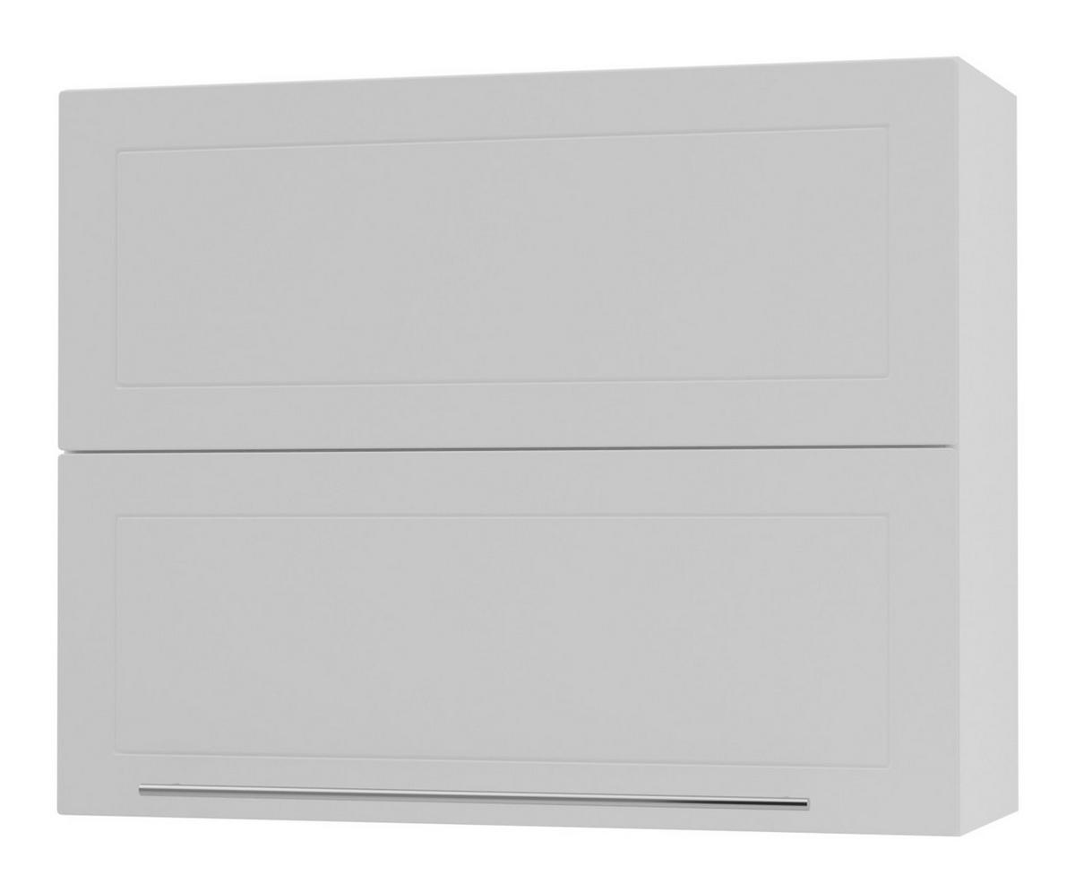 KÜCHENHÄNGESCHRANK Kvantum W8B/90 Weiß Matt / Weiß Matt 90 / 32,5 / 72cm - Weiß, Holz/Holzwerkstoff (90/72/36cm) - Feldmann-Wohnen