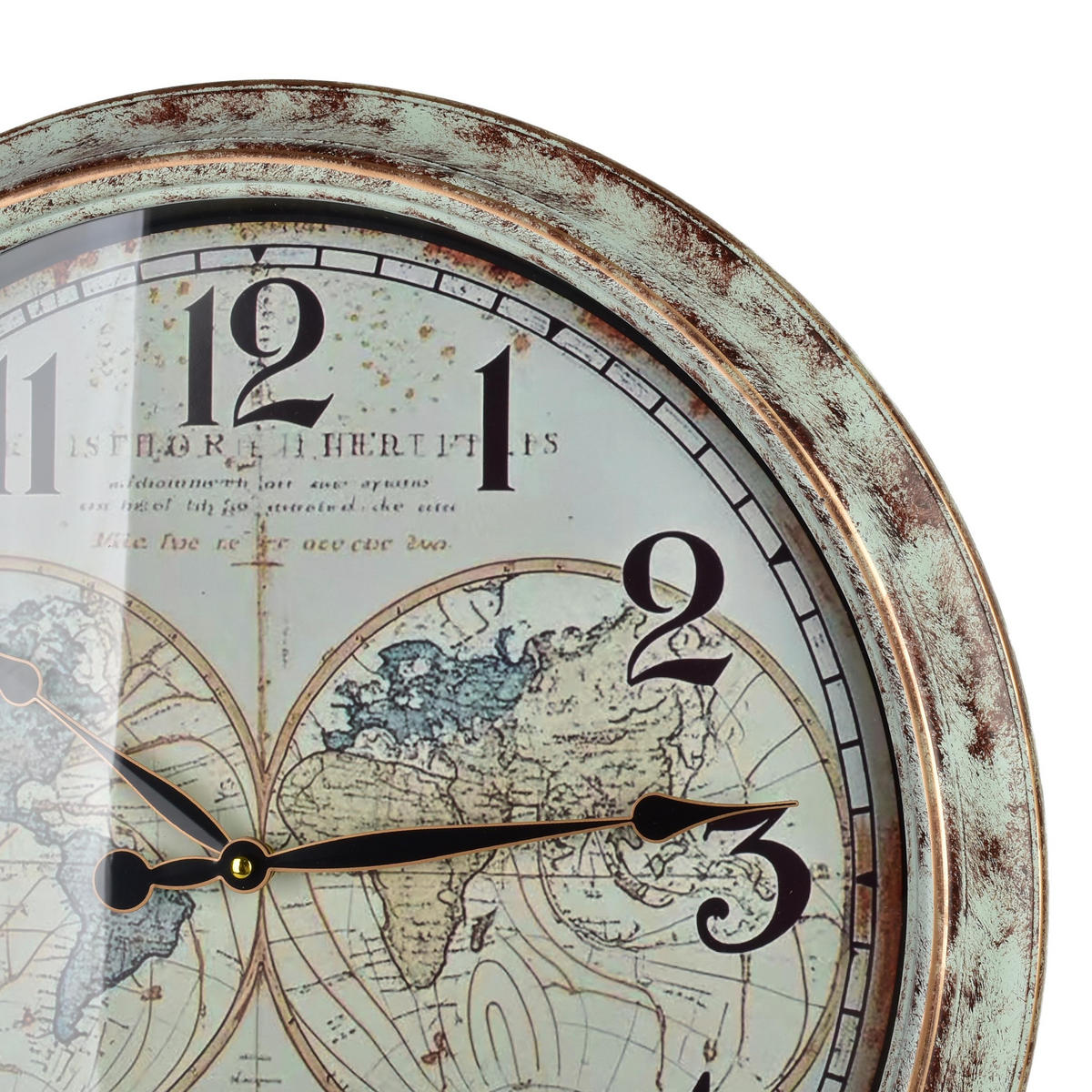 WANDUHR Ramsey Beige 50/5/50 cm Kunstoff - Beige, Kunststoff (50/50/5cm) - Mondex