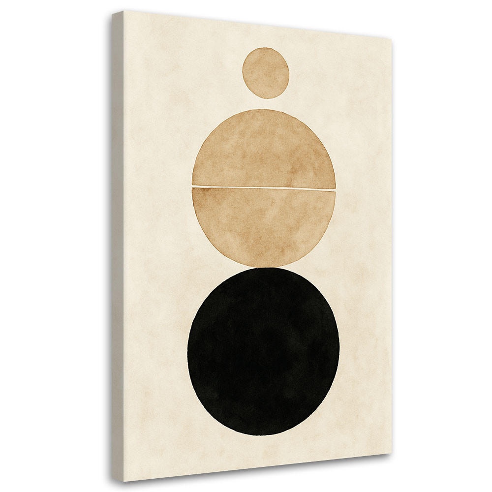 Feeby Leinwandbild Beige 40x60 cm