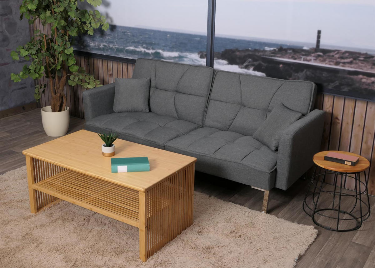 COUCHTISCH eckig Braun - Braun, Holz (55/97/46cm) - MCW