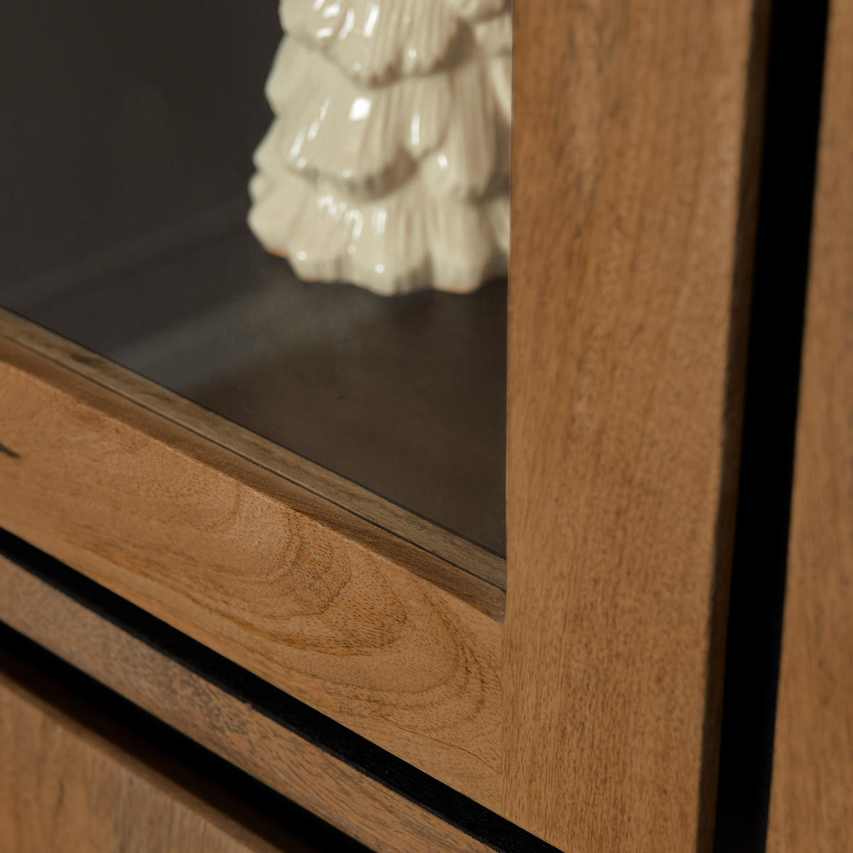 VITRINE RichWood Braun 45/100/200 cm - Braun, Holz (100/200/45cm) - Starfurn