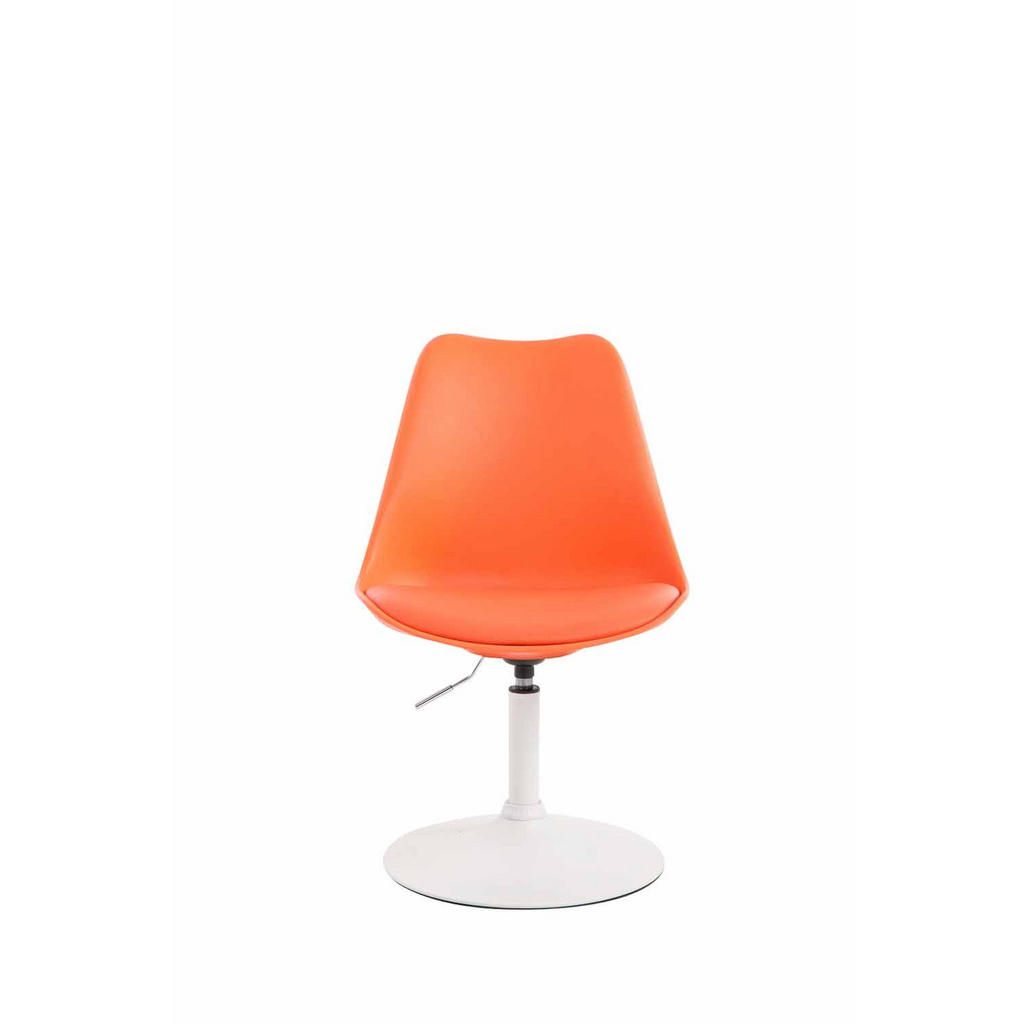 Thumbnail - CLP Drehstuhl, Orange, Kunststoff, 48x76x57 cm, Esszimmer, Stühle, Esszimmerstühle, Vierfußstühle