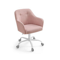 BÜROSTUHL HOBART - Rosa, Holzwerkstoff (65/93/69cm) - Hansiro