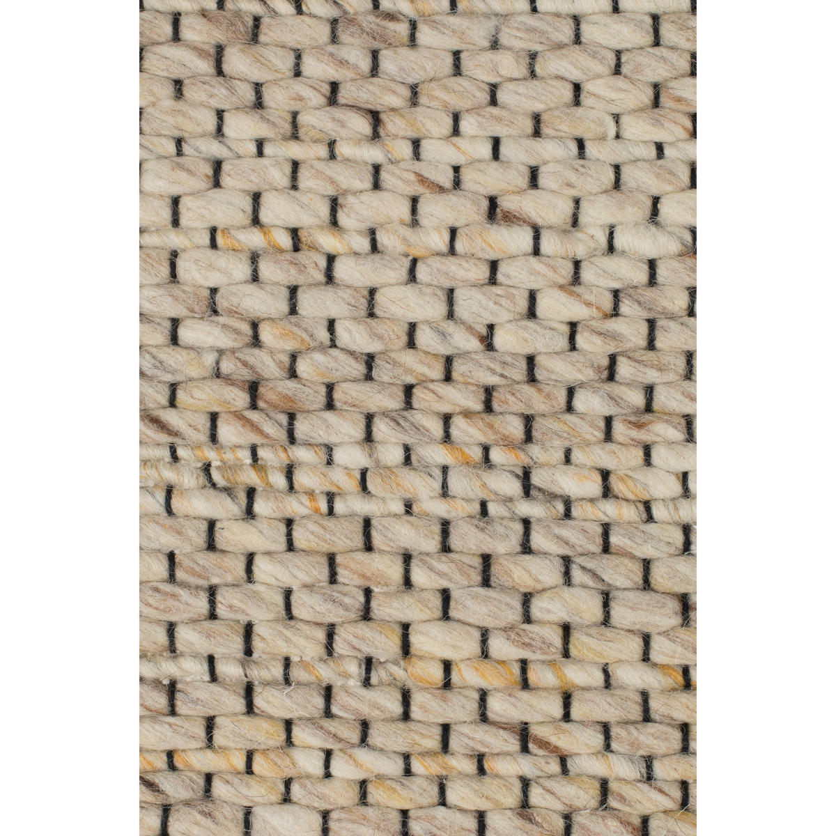 TEPPICH Frills 170x240 cm Beige/ Gelb - Beige, Textil (170/240cm) - Zuiver