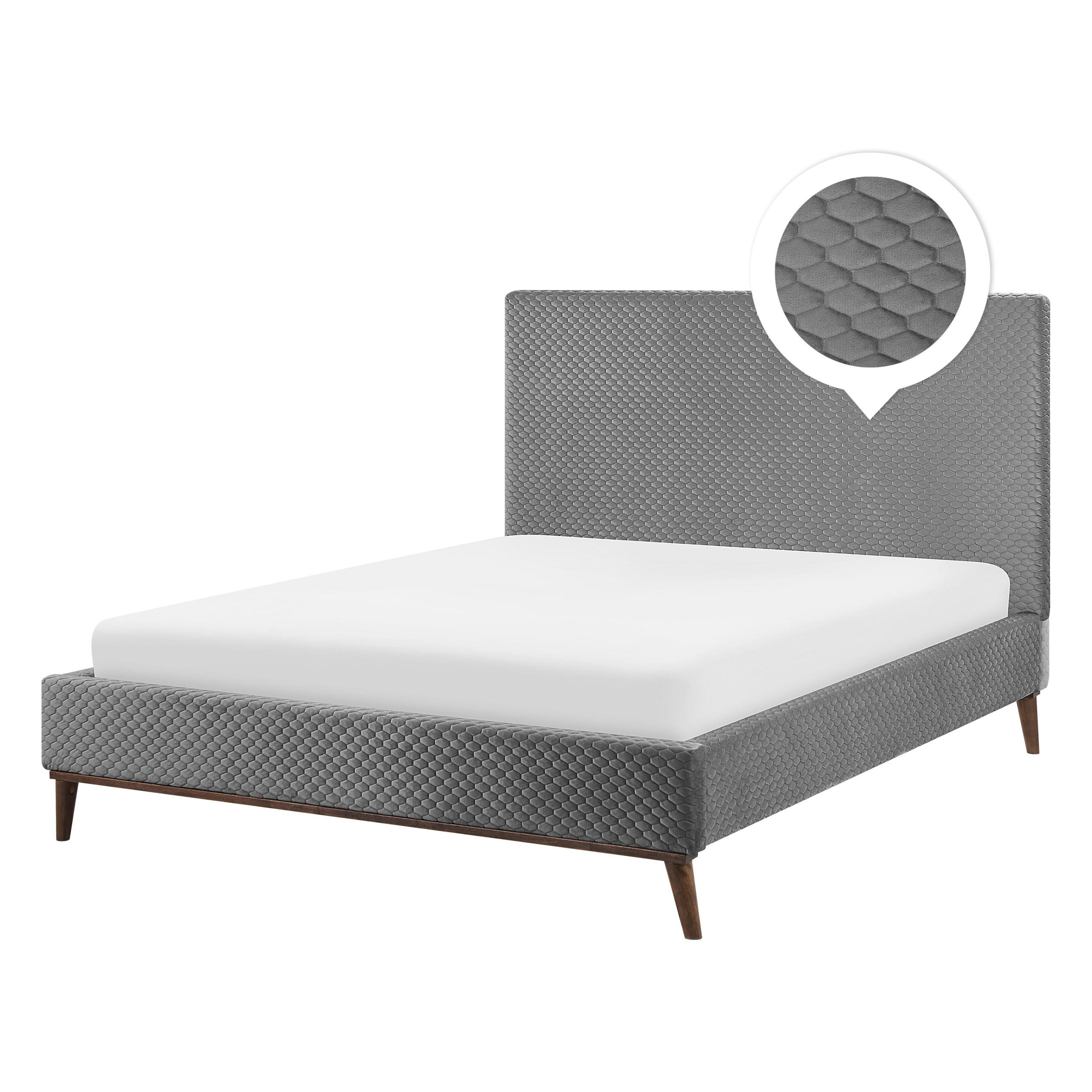 PAT TAPIȚAT 140/200cm gri deschis Bayonne