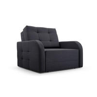 SCHLAFSESSEL Porto 80 - Dunkelgrau - Dunkelgrau, Holz (101/90/100cm) - Möblo