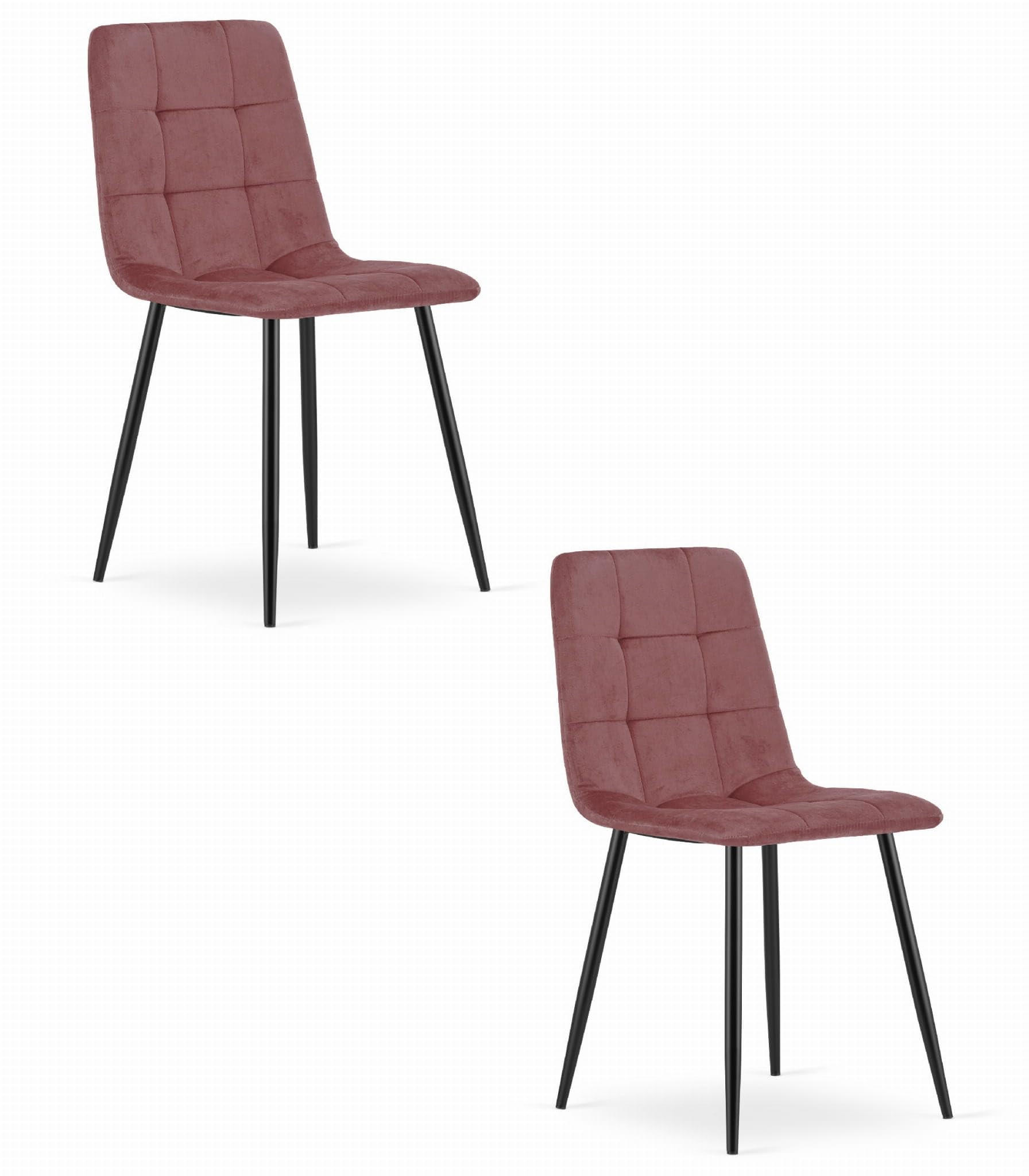 Best For Home Esszimmerstühle Pink 46x89x51 cm