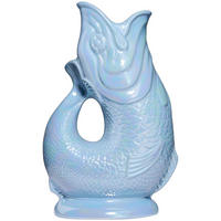 KARAFFE mit „Gluck-Gluck“-Geräusch 27,5/17/9,5 cm - Hellblau, Keramik (1.2L) - Gluckigluck