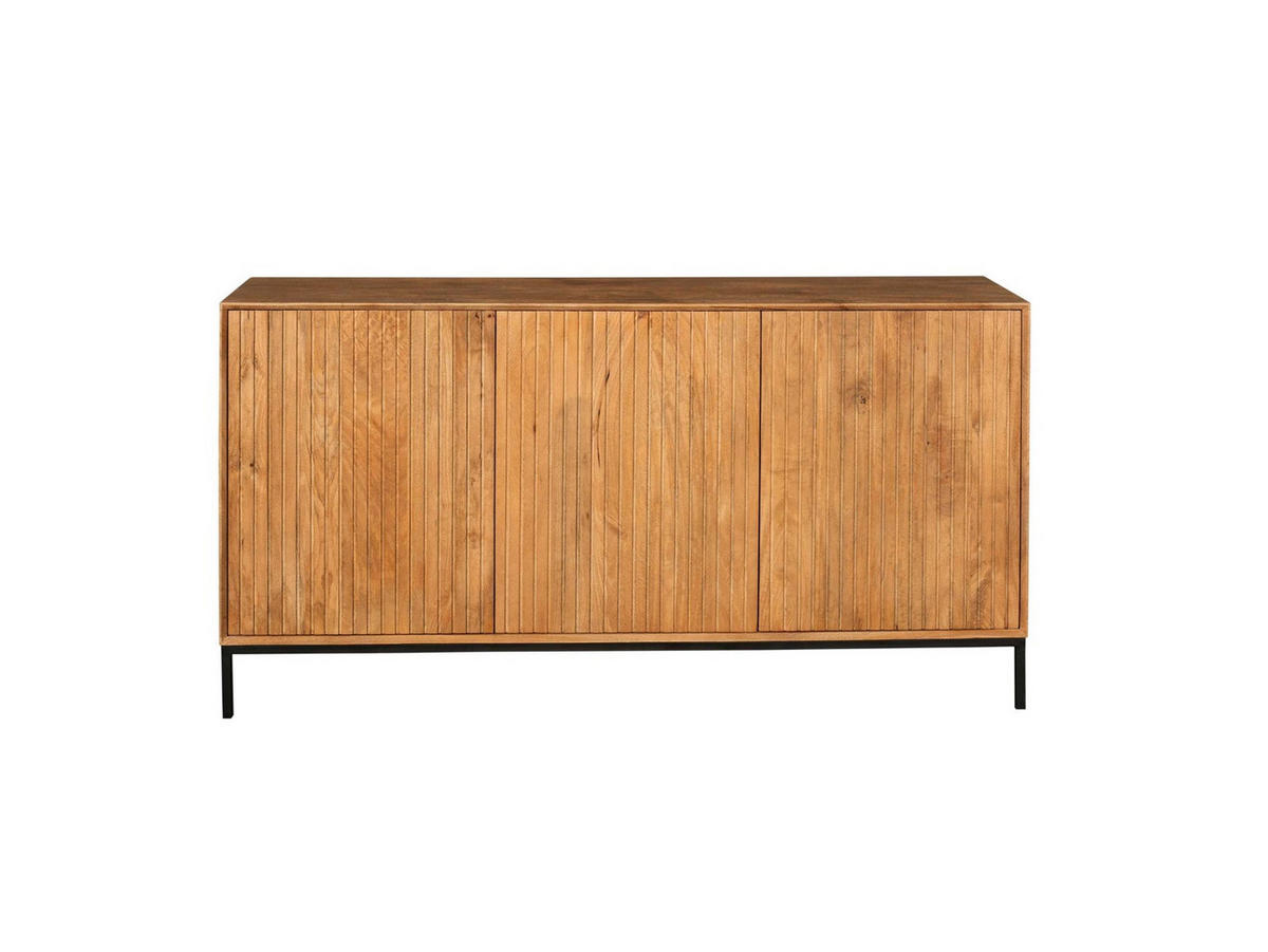 SIDEBOARD Dimora Mangoholz 165 cm / 45 cm Natur - Naturfarben, Holz (165/85/45cm) - Villa Möbel
