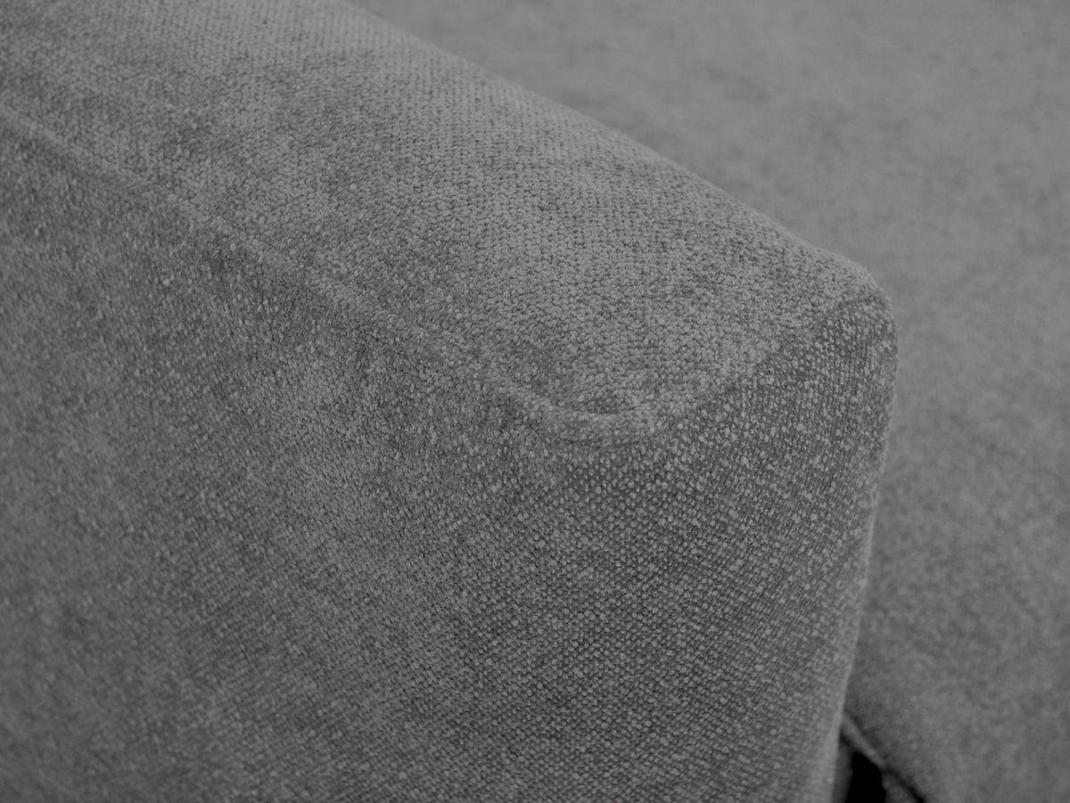 POUF Chenille Stoff Grün - Schwarz/Olivgrün, Holzwerkstoff/Textil (111/88/60cm) - Makamii