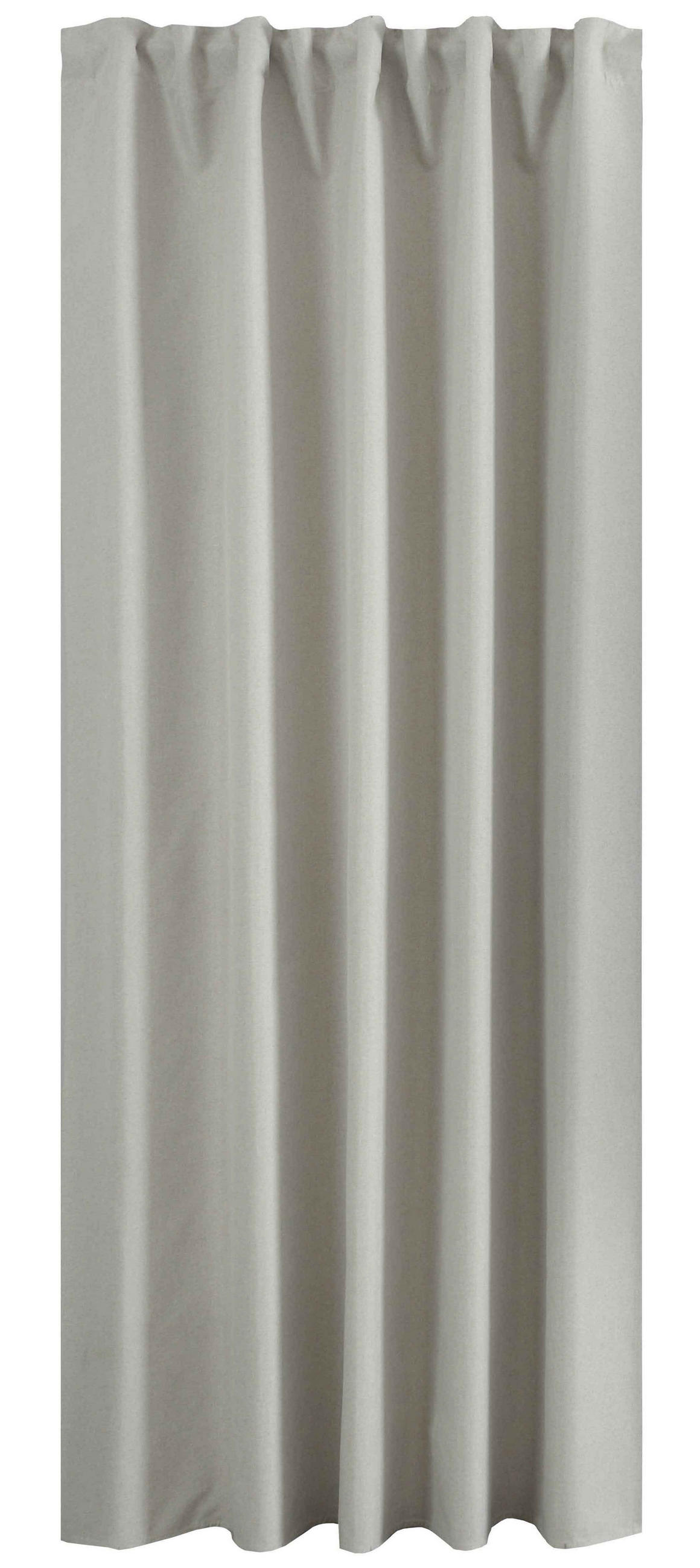 Gardinenbox Vorhang Creme 140x175 cm