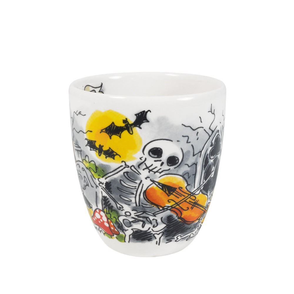 MINI-BECHER Danse Macabre in Bunt - 200 ml - Multicolor, Keramik (0.2L) - Blond Amsterdam