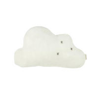 BABYKISSEN Wolkenform, Bio-Musselin, 37x25 cm, Natural - Naturfarben, Textil (24/38cm) - ich-zapfe