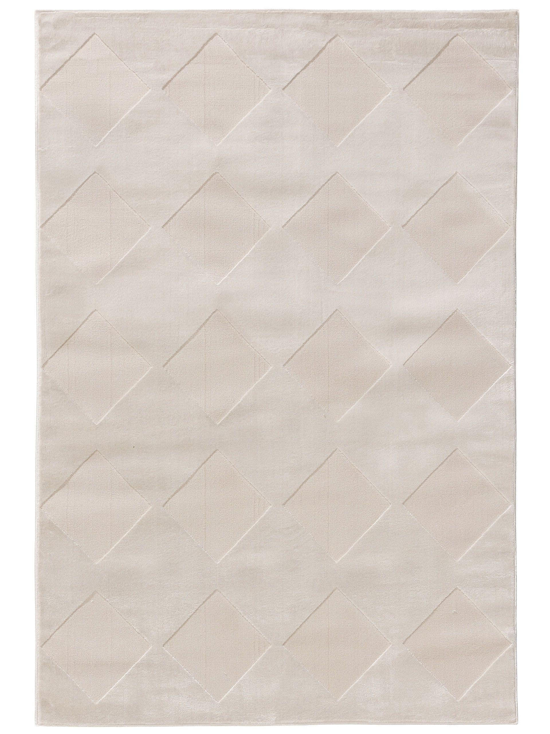 TEPPICH Claire Cream 200x300 cm - Creme, Kunststoff (200/300cm) - benuta