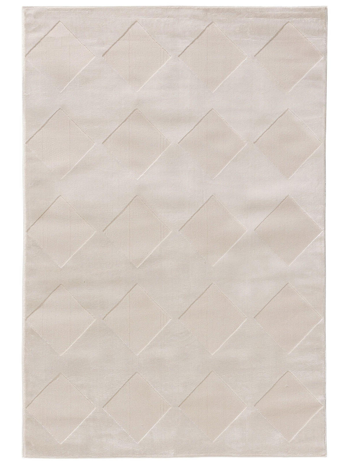 TEPPICH Claire Cream 200x300 cm - Creme, Kunststoff (200/300cm) - benuta