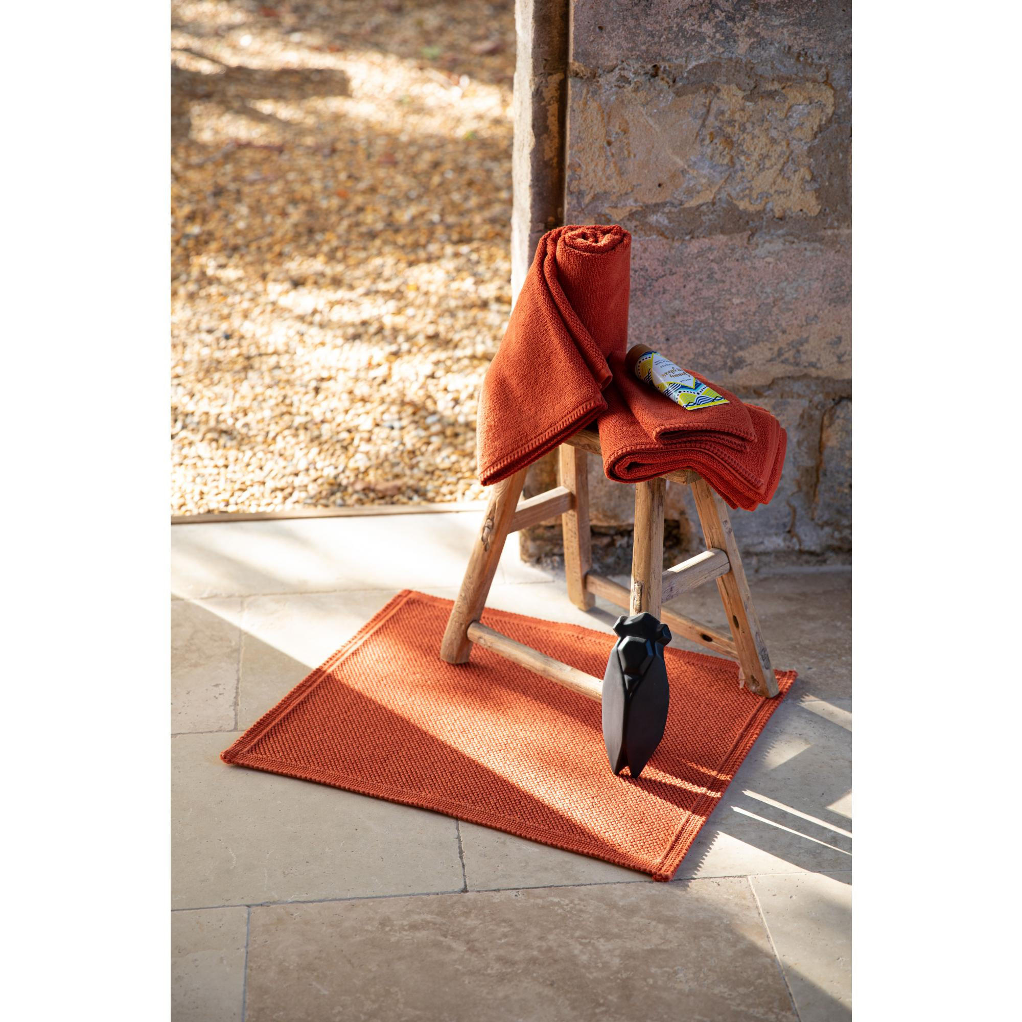 BADEMATTE Etia salbeigrün 54 x 110 cm - Salbeigrün, Textil (54/110cm) - Vivaraise