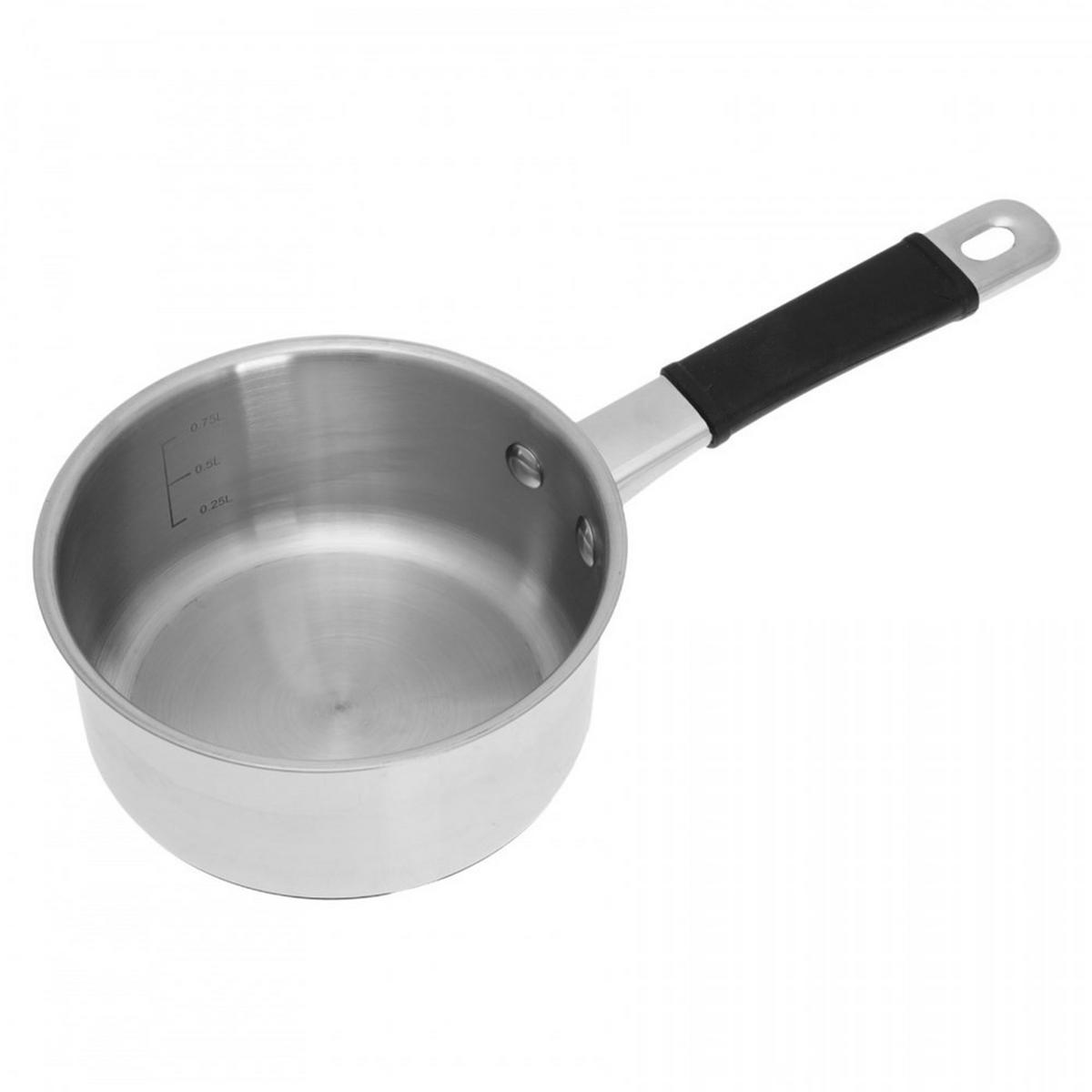 STIELTOPF Silber 14/14/7 cm KH1254 - Silberfarben, Kunststoff (14cm) - Kinghoff 