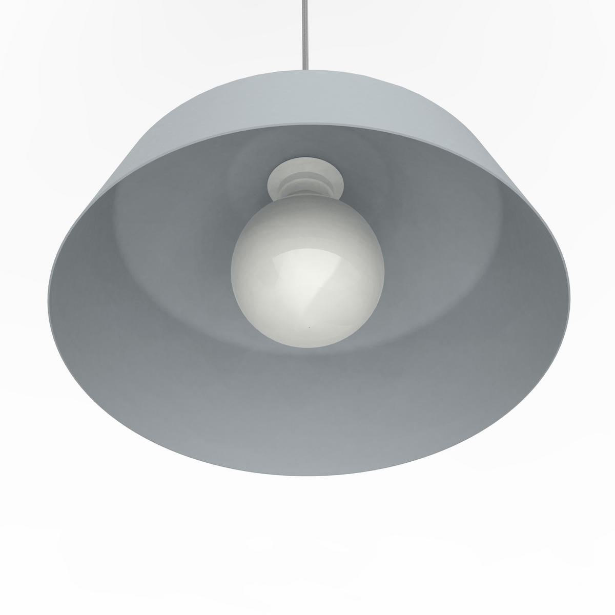 HÄNGELEUCHTE - Grau, Metall (35/35/13cm) - Lumicom