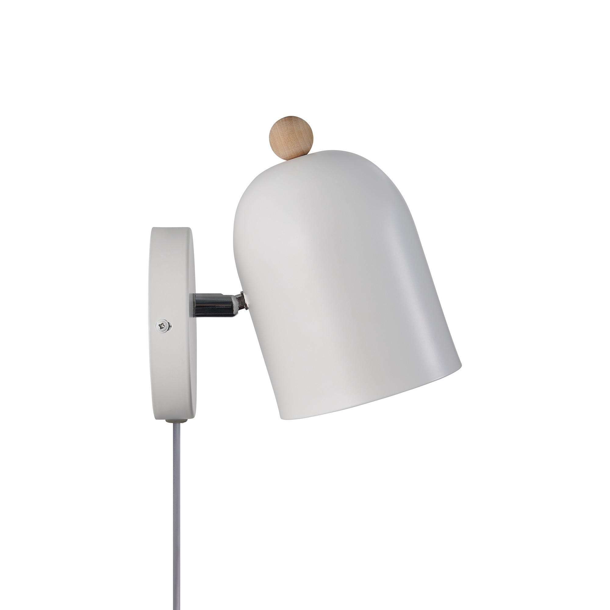 WANDLEUCHTE Gaston - Weiß - 19.5/19.5/19.5 cm - Weiß, Metall (19.5/19.5/19.5cm) - Nordlux