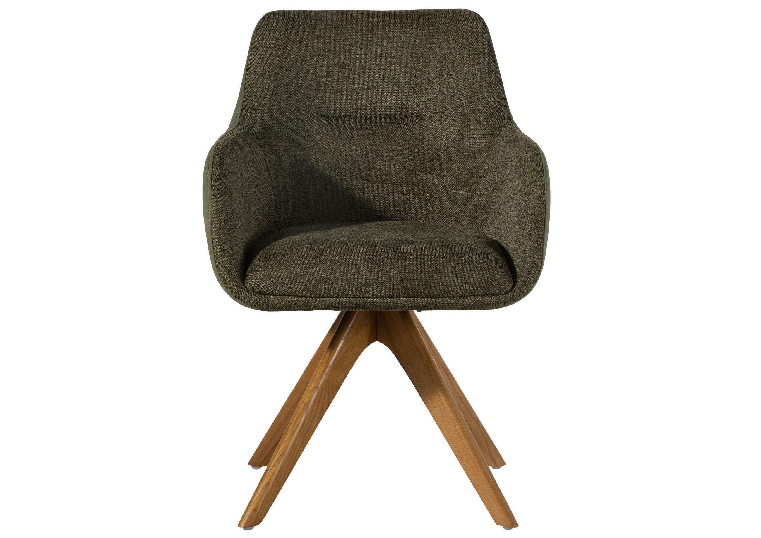 STUHL 100% Polyester 60 x 61 x 86 cm grün POLSTERSTÜHLE #02 - Grün, Kunststoff (60/86/61cm) - Massivmoebel24