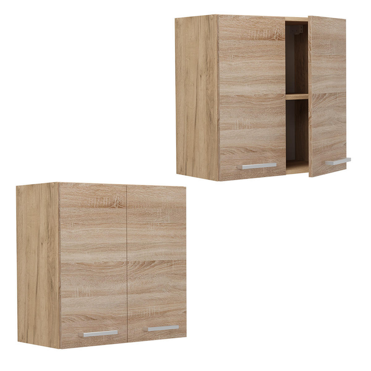HÄNGESCHRANK R-Line Sonoma 60 cm - Honigeiche/Eiche Wotan, Holzwerkstoff (60/60/31cm) - Vicco