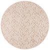 KONTURENSCHNITT HOCHFLOR TEPPICH FRIEDA RUND - Beige, Textil (160/160cm) - Snapstyle