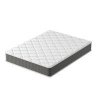 SCHAUMSTOFFMATRATZE 140/200 cm, Höhe ca.: 25 cm, mittelfest, atmungsaktiv, beidseitig verwendbar - Multicolor, Textil (140/200cm) - DEWINNER