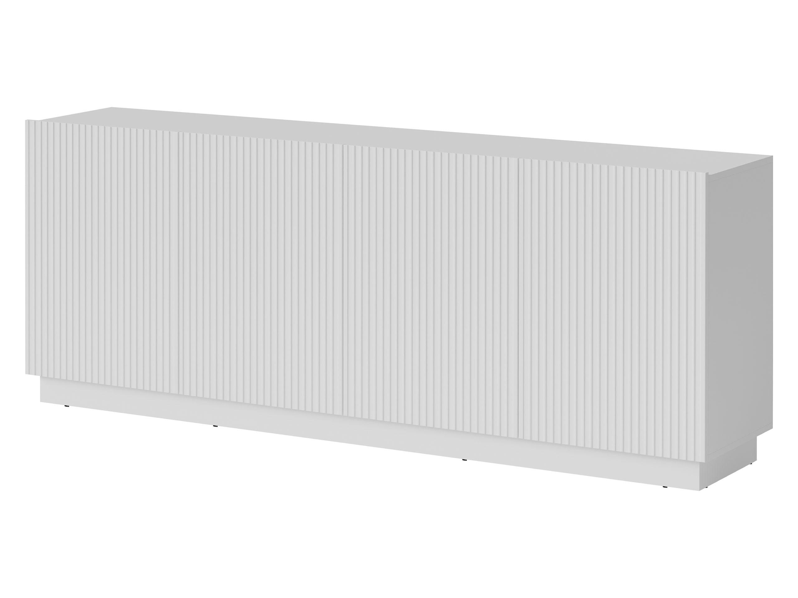 Mirjan24 Sideboard Weiß 200x78x42 cm