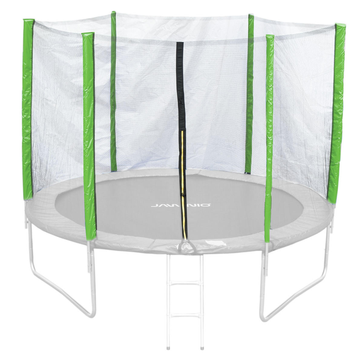 SICHERHEITSNETZ Trampolin 305 cm Grün - Grün, Kunststoff (305/305cm) - JAWINIO