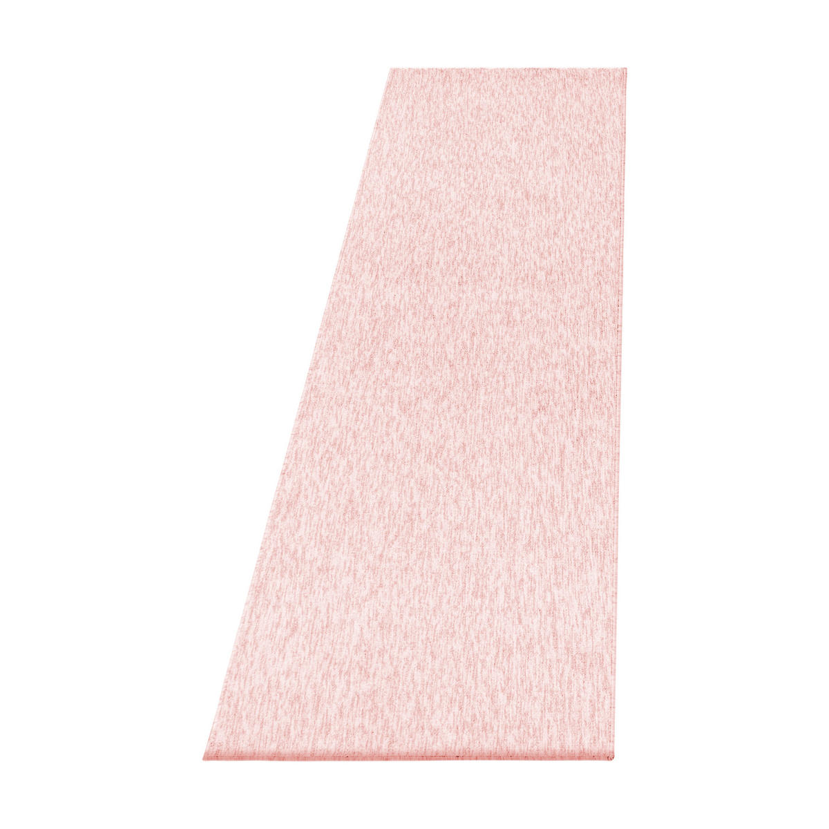 TEPPICH Kurzflor Unifarben Polypropylen saugroboter Wohnzimmer Rosa Läufer 80x250 - Rosa, Textil (80/250cm) - KADIMA DESIGN