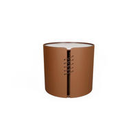 COUCHTISCH MODIG Orange 50x50x48 cm - Orange, Stein (50/50/48cm) - FURNLUX