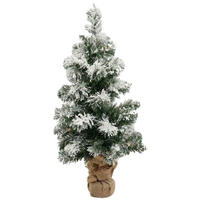 WEIHNACHTSBAUM mit Beleuchtung, 60 cm - Grün, Kunststoff (20/60cm) - dasmöbelwerk