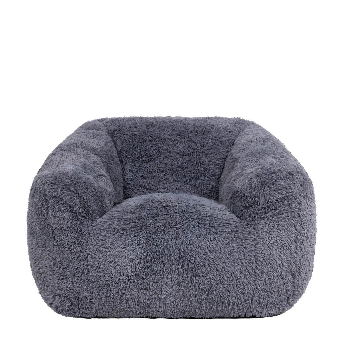 SITZSACK Sessel Aspen - Dunkelgrau/Grau, Textil (112/65/104cm) - icon