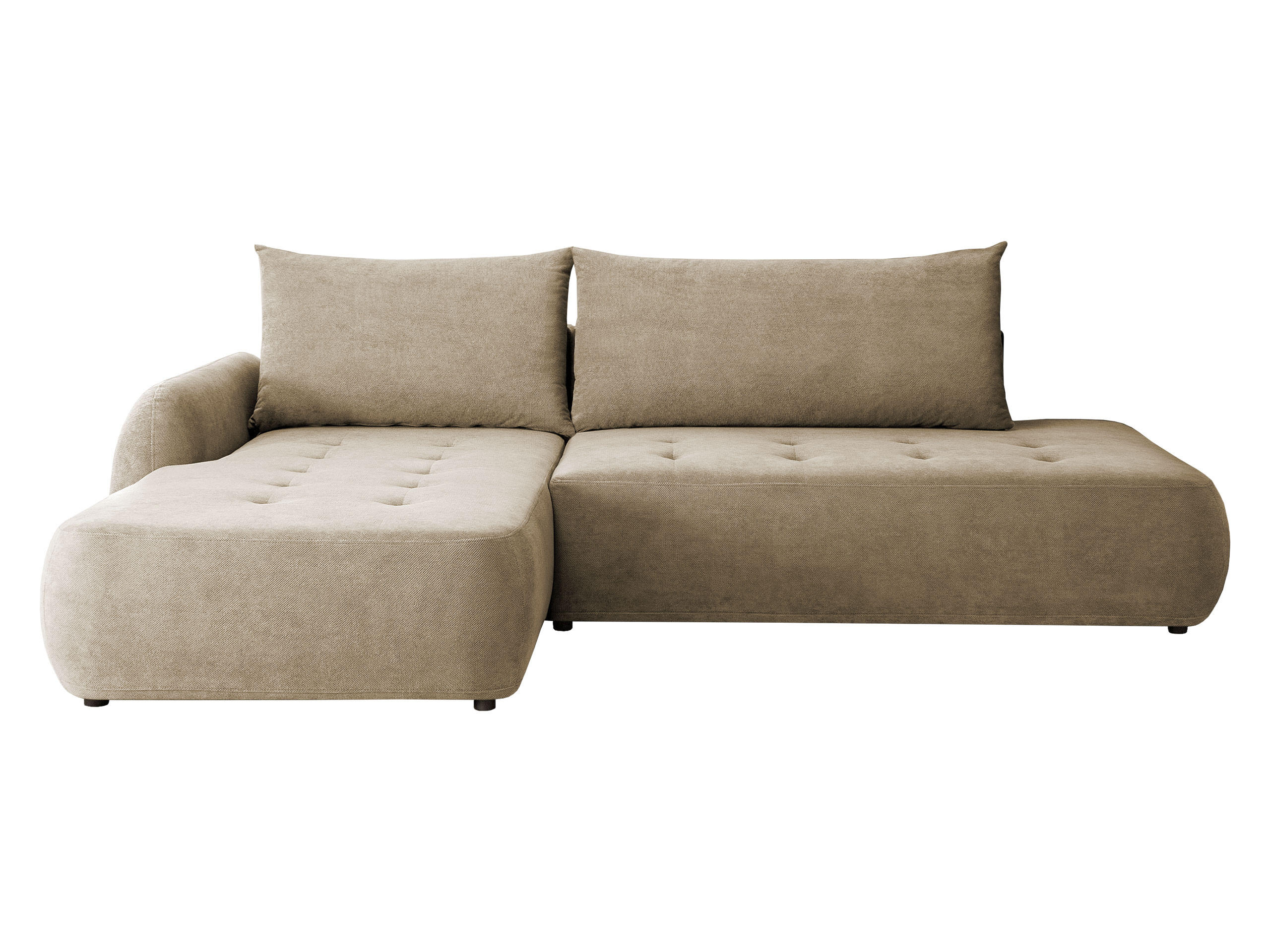 Mirjan24 Eckschlafsofa Beige 300x185 cm
