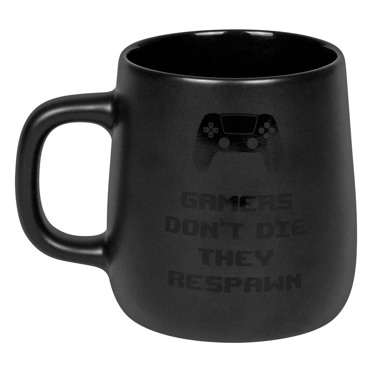 KAFFEEBECHER Gamers dont die - Naturfarben, Keramik (0.4L) - Könitz
