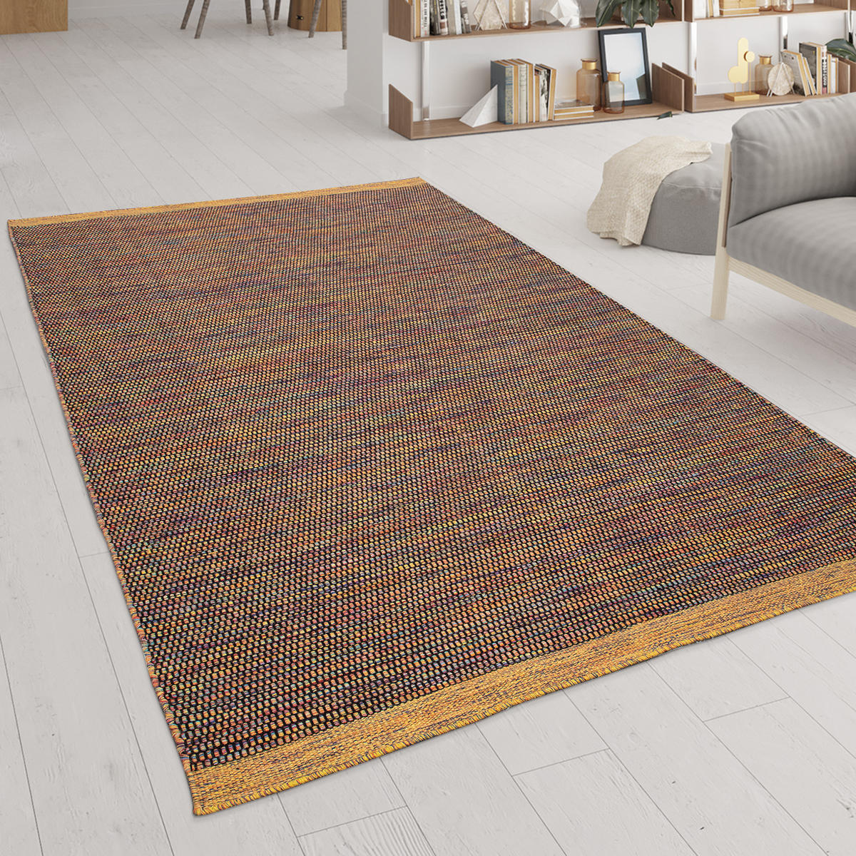 HOCHFLORTEPPICH 160/230 cm Kasko 300 - Multicolor, Textil (160/230cm) - Paco Home