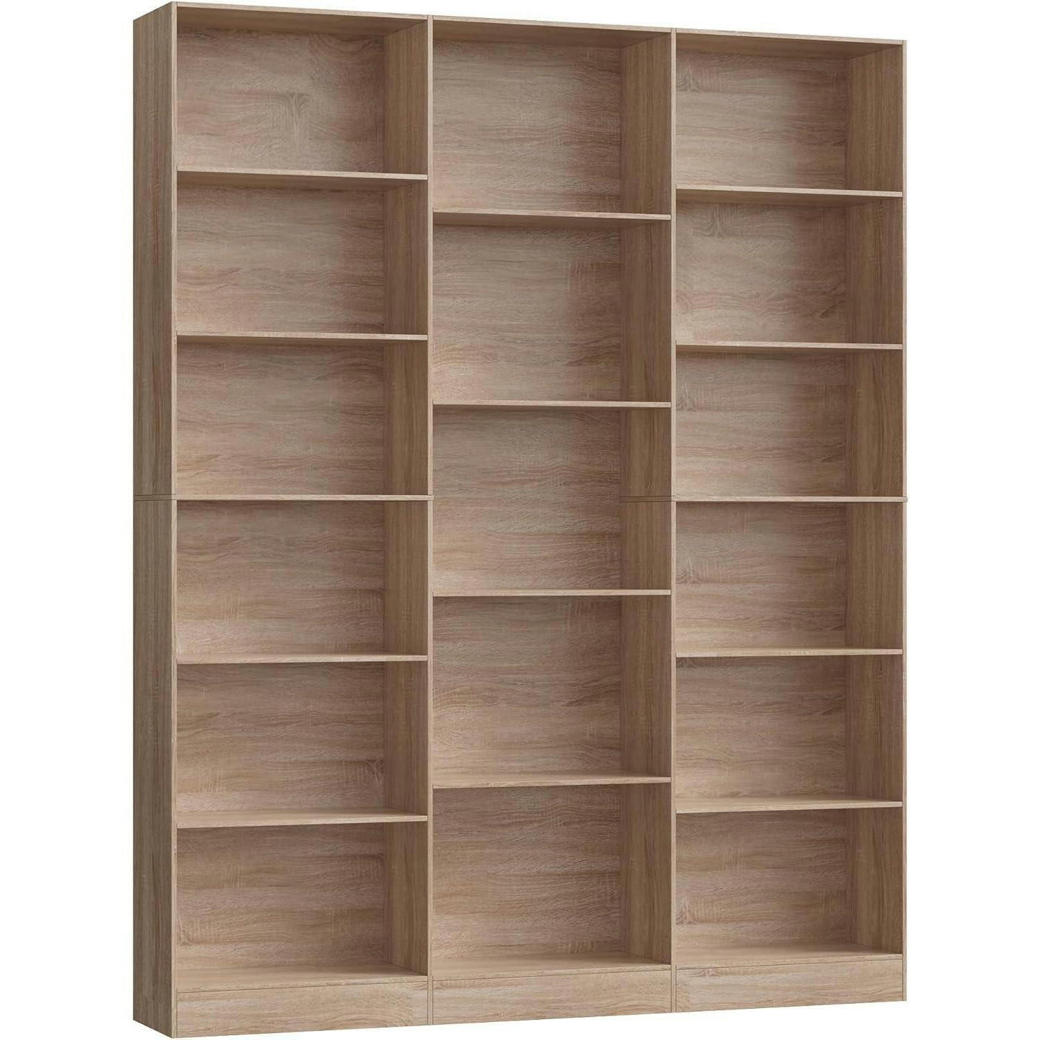 BÜCHERREGAL 188 cm Eiche - Braun, Holzwerkstoff (149/188/23.5cm)