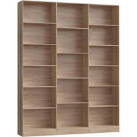 BÜCHERREGAL 188 cm Eiche - Braun, Holzwerkstoff (149/188/23.5cm)