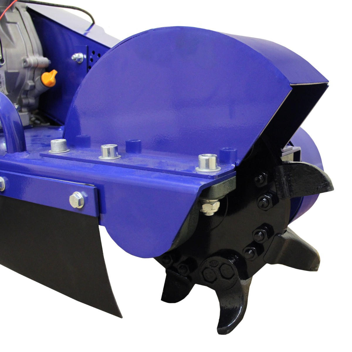BAUMSTUMPFFRÄSE STUBBENFRÄSE 15PS - Blau, Metall (70/158/120cm) - T-Mech