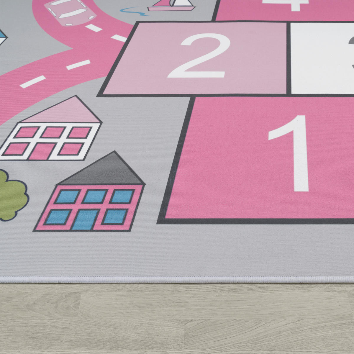 KINDERTEPPICH 200/200 cm Bino 569 - Pink, Textil (200/200cm) - Paco Home