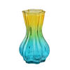 VASE Serenite Grün 6,5x8,5xh15 cm Glas - Grün, Glas (15cm) - Mondex
