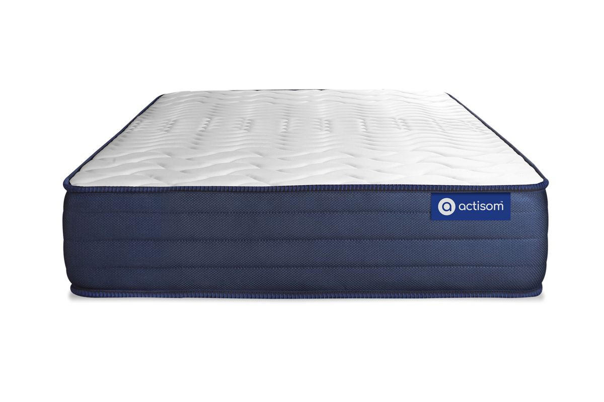 MATRATZE Actimemo life Memory-Schaum 120 x 200 cm h4 - Weiß, Textil (120/200cm) - ACTISOM