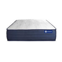 MATRATZE Actimemo life Memory-Schaum 120 x 200 cm h4 - Weiß, Textil (120/200cm) - ACTISOM